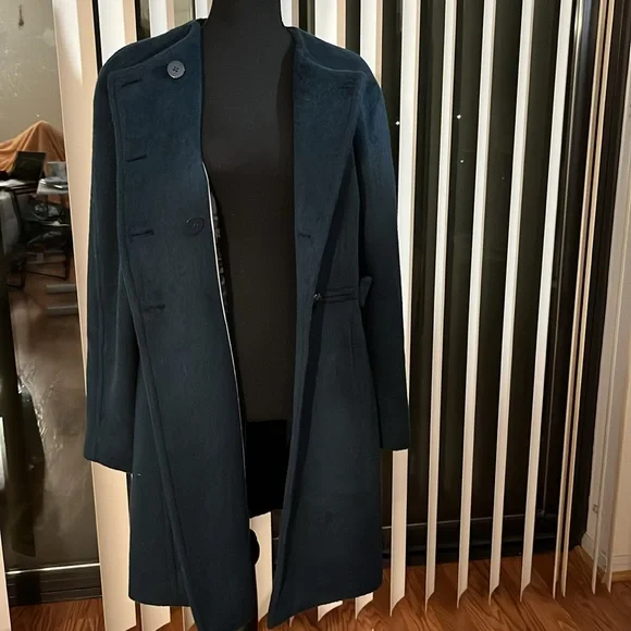 Banana Republic Dark Blue winter coat Size SM - Picture 5 of 6